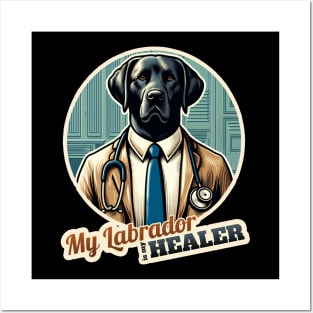 Doctor Labrador Retriever Posters and Art